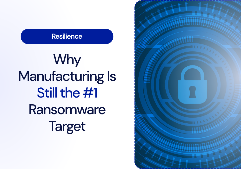 Manufacturing has been the #1 ransomware target for five straight years. What does that mean for your business?