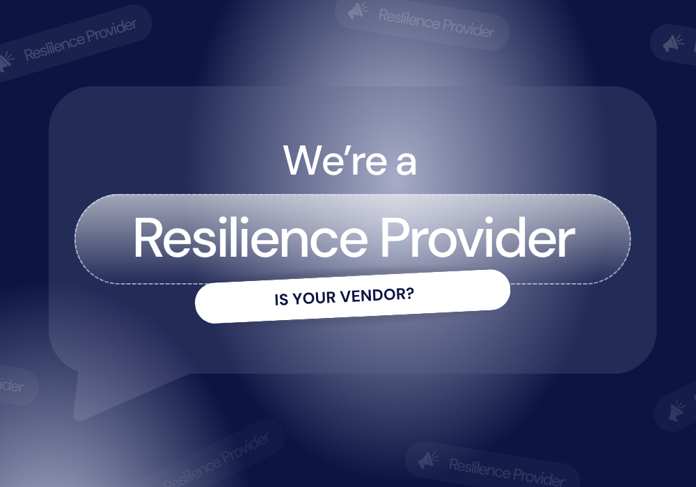 Every Vendor in Cybersecurity Calls Themselves a Resilience Provider. Most of Them Aren’t.